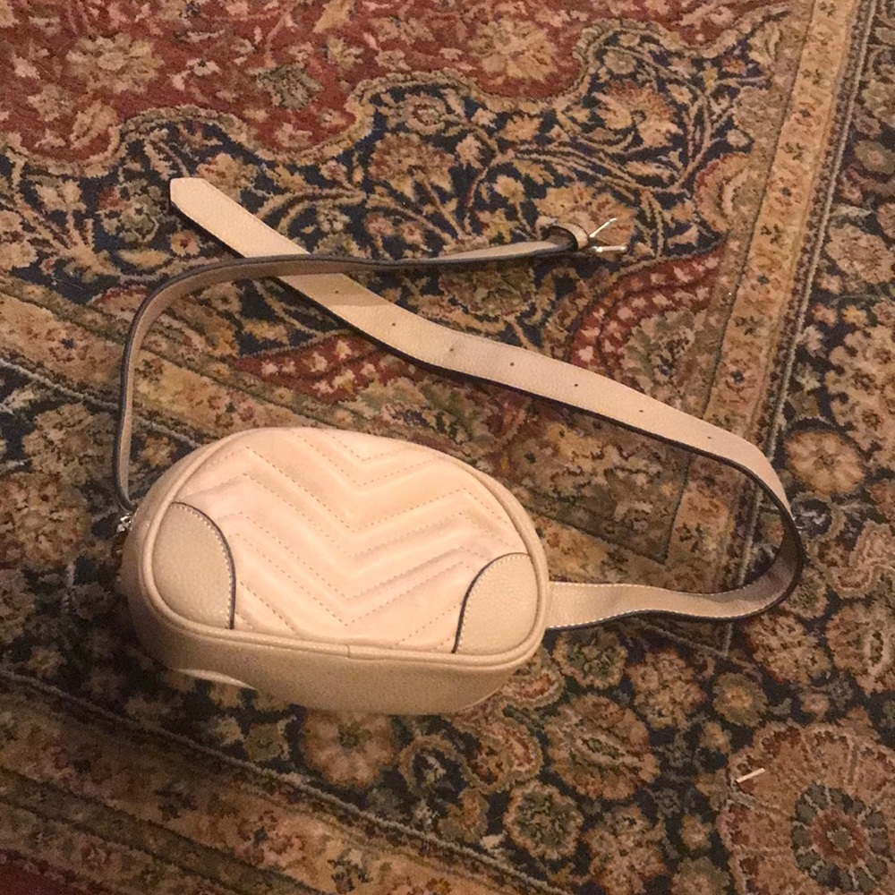 Fanny pack/belted purse.